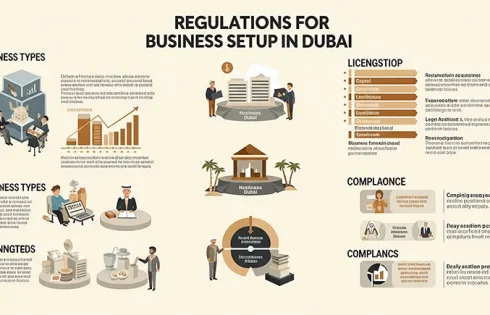What regulations for business setup in Dubai?